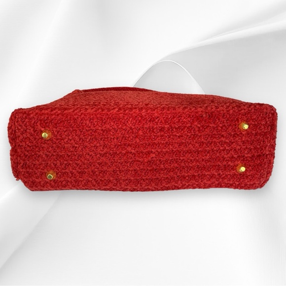 ORVIS CHRISTMAS RED HOBO BAG - Picture 5 of 7